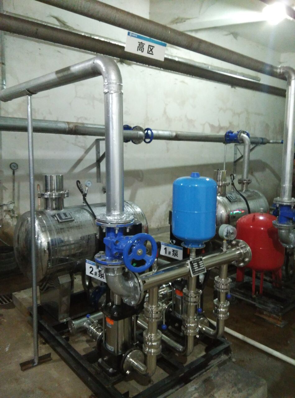 老舊小區(qū)二次供水設備改造后面貌 老舊小區(qū)二次供水設備改造后面貌