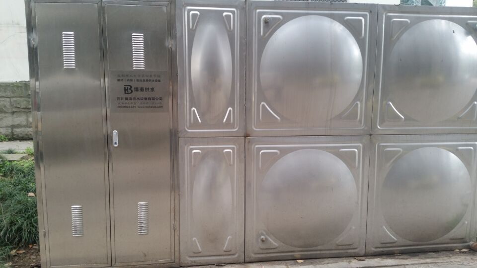 安順水司采用的箱式無負壓供水 安順水司采用的箱式無負壓供水